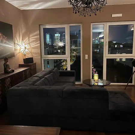 Stylish Penthouse With Large Balcony Lejlighed Frankfurt am Main