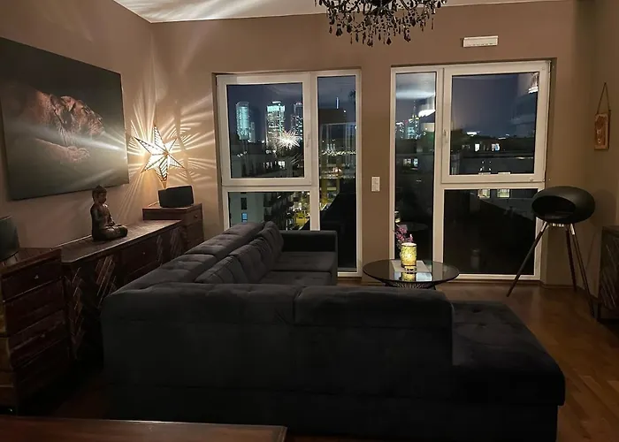 Stylish Penthouse With Large Balcony Apartman Frankfurt am Main
